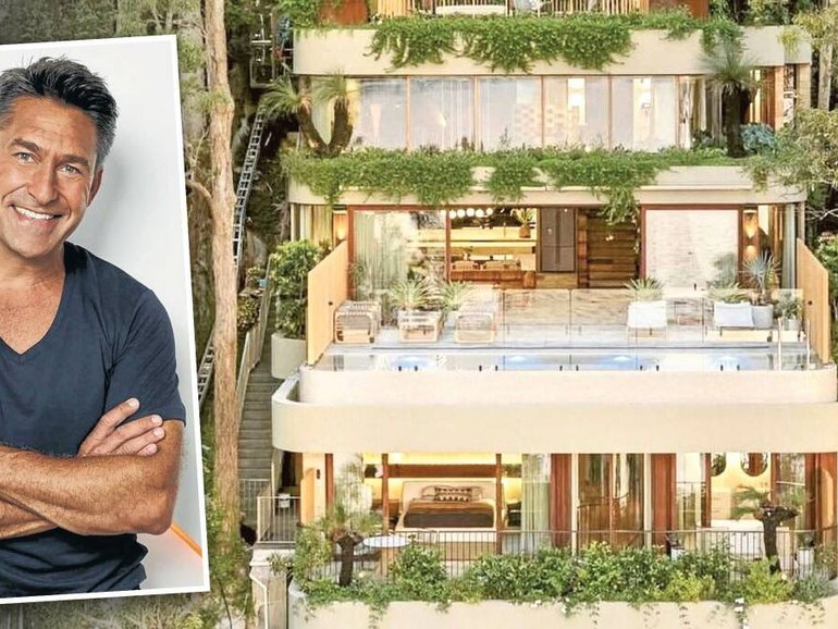 TV show host and landscape designer Jamie Durie has recieved an off-market offer for his recently completed home in Sydney's Nortthern Beaches. Picture Instagram/supplied