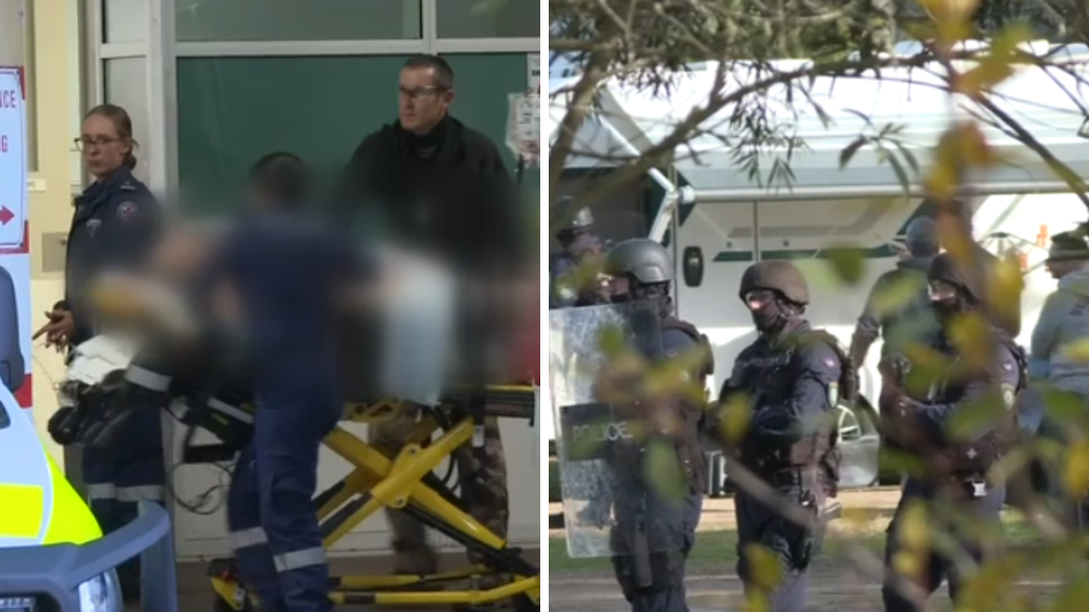 Man fighting for life after being shot by NSW Police at Elderslie in Sydney's southwest