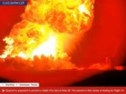 SpaceX rocket erupts in fireball during test