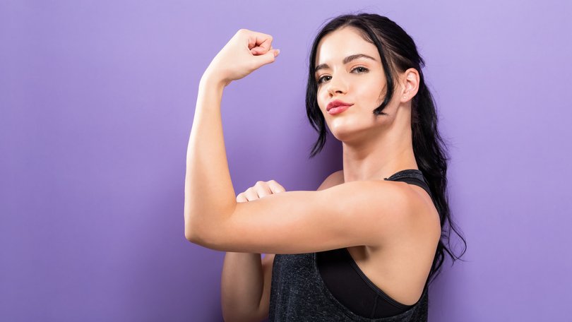 SARAH DI LORENZO: Get right amount of protein you need for your muscles. 