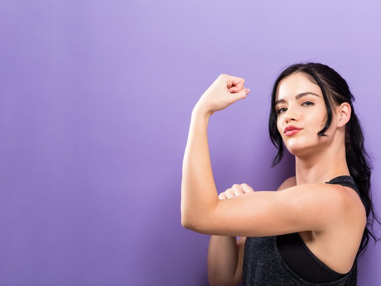 SARAH DI LORENZO: Get right amount of protein you need for your muscles. 