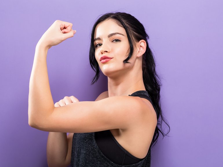 SARAH DI LORENZO: Get right amount of protein you need for your muscles. 