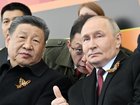 Xi Jinoing told Vladimir Putin he favoured Russian mediation efforts on Iran, the Kremlin said. (EPA PHOTO)