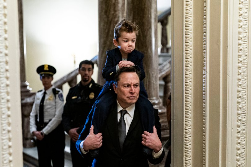 Elon Musk has 14 children with four different women.