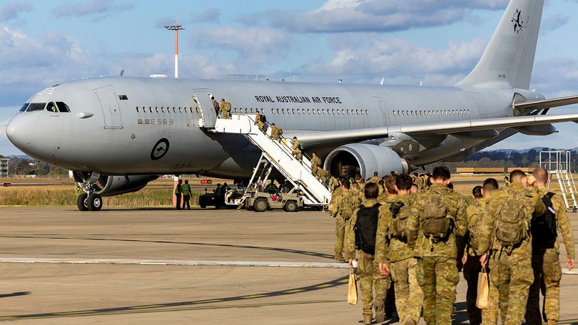 ADF personnel are on their way to the Middle East.