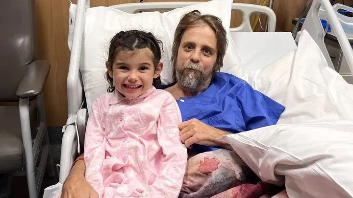 A beloved father was trying out a new tyre he had put on his daughter’s e-scooter when disaster struck.