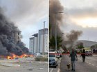 On Friday morning an Iranian ballistic missile struck just outside several apartment buildings in Beersheba, causing damage and injuries.