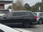 New vision shows the moment a four-wheel-drive sparked a shopping centre lockdown.