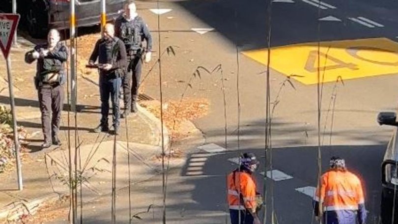 Wild footage has shown undercover AFP officers raiding a multimillion-dollar home in one of Sydney’s most exclusive suburbs, with some dressed as tradies.