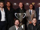 Hawthorn premiership heroes have celebrated the 10-year anniversary of their famous threepeat.