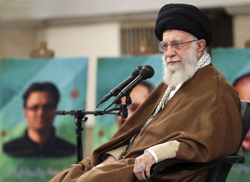 Iran's supreme leader, Ayatollah Ali Khamenei.