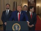 President Trump addresses the media.