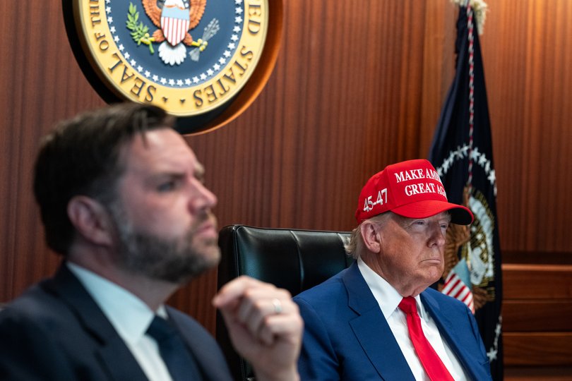 President Trump and JD Vance.