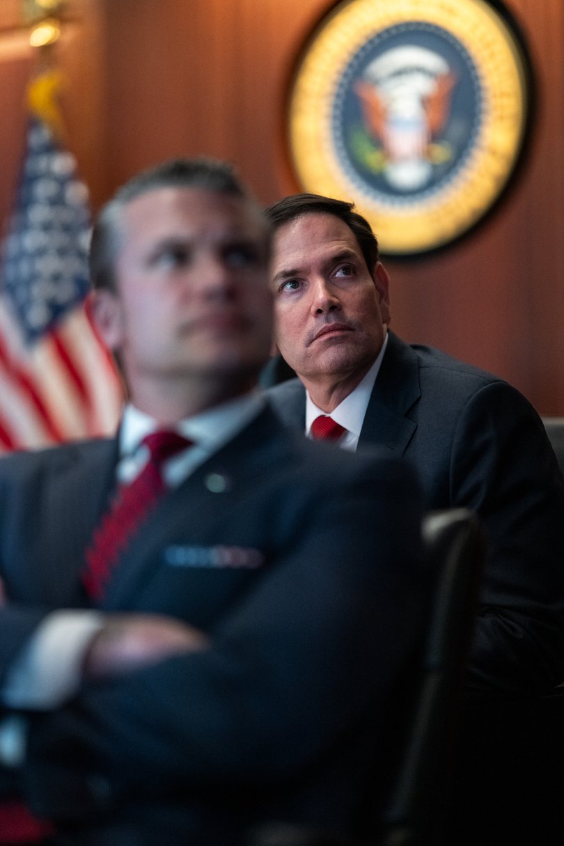 Activity inside the situation room.Picture The White house