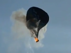A hot-air balloon caught fire and tumbled from the sky on Saturday in Brazil ’s southern state of Santa Catarina, killing eight people.