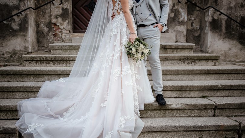 The newlyweds were in a car leaving their reception in the small French village of Goult about 4.30am when they were attacked.