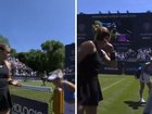 Maria Sakkari and Yulia Putintseva were involved in a heated confrontation.