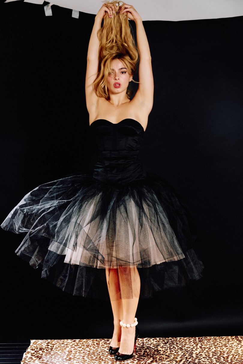 Addison Rae in New York, May 7, 2025. The one-time social media superstar has re-emerged as the most surprising rookie pop star of the year. (Caroline Tompkins/The New York Times)