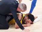 Tyrese Haliburton was in tears after the injury blow.