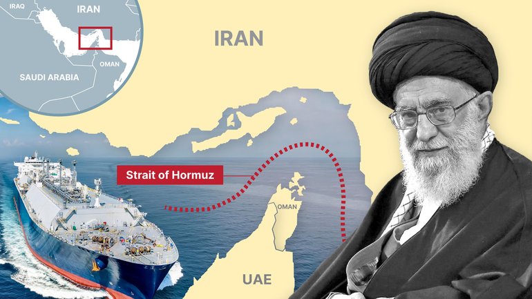 Ayatollah Ali Khamenei’s regime has already signalled that it plans to shut the Strait of Hormuz, one of the world’s key shipping lanes for oil.