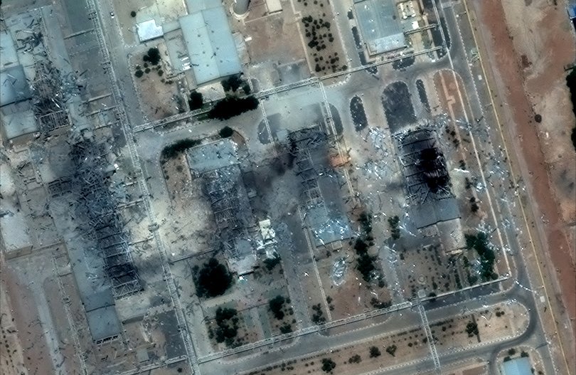 Maxar satellite imagery provides a second close-up view of Iran’s Isfahan nuclear facility showing severe damage after the airstrikes.