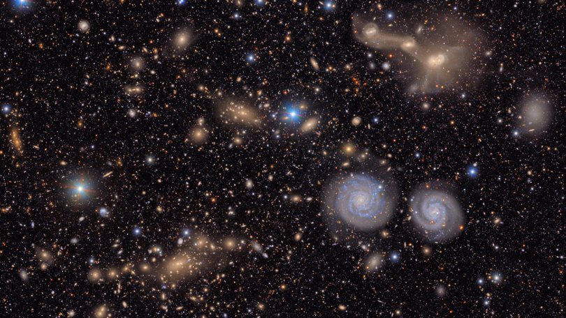 A powerful new telescope nestled high in the Chilean Andes has taken its first glimpse of the cosmos.
