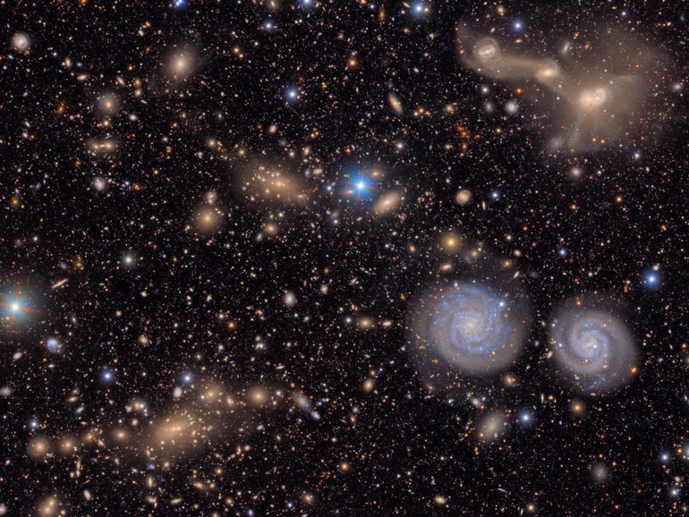 A powerful new telescope nestled high in the Chilean Andes has taken its first glimpse of the cosmos.