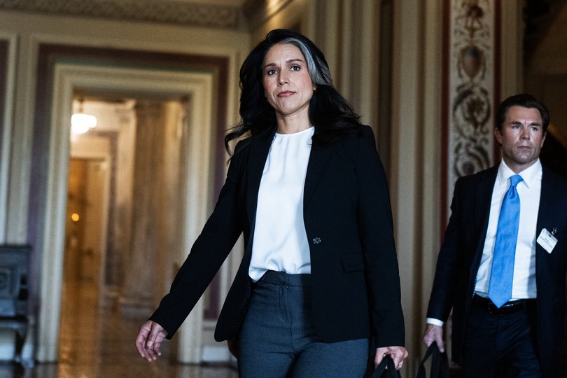 Mr Trump ignored the advice of Tulsi Gabbard, director of National Intelligence,