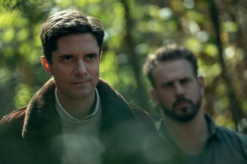 Topher Grace is the only person having any fun on this show.
