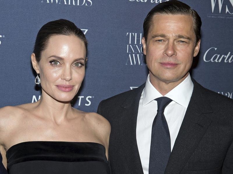 Angelina Jolie filed for divorce from Brad Pitt in 2016 after they were married for two years. (AP PHOTO)