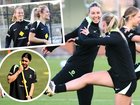 Sam Kerr kept a low profile.