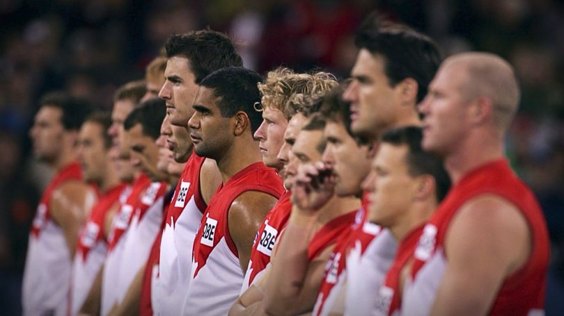 The Swans’ transformation from ‘ugly ducklings’ to a premiership force is now fascinating documentary on Seven.