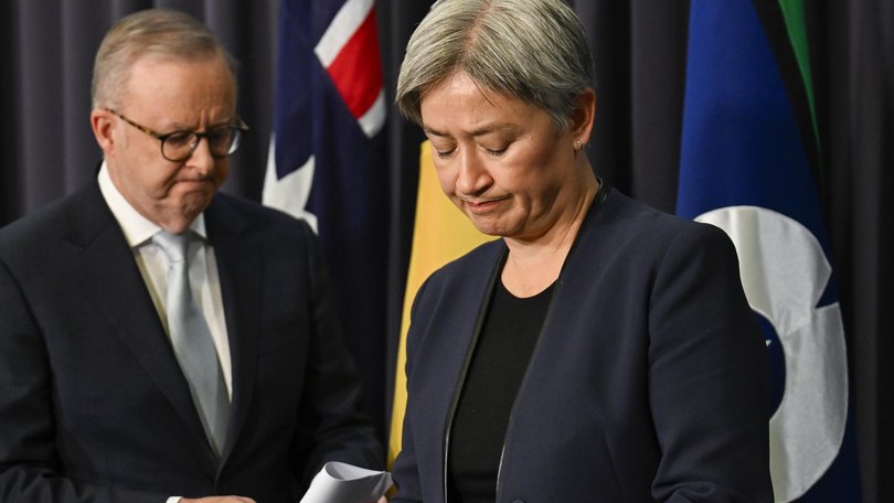 Prime Minister Anthony Albanese and Foreign Minister Penny Wong held a highly anticipated press conference on the US strikes on Monday.
