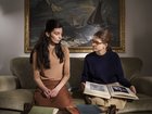 Gaia Girace and Margherita Mazzucco in My Brilliant Friend.