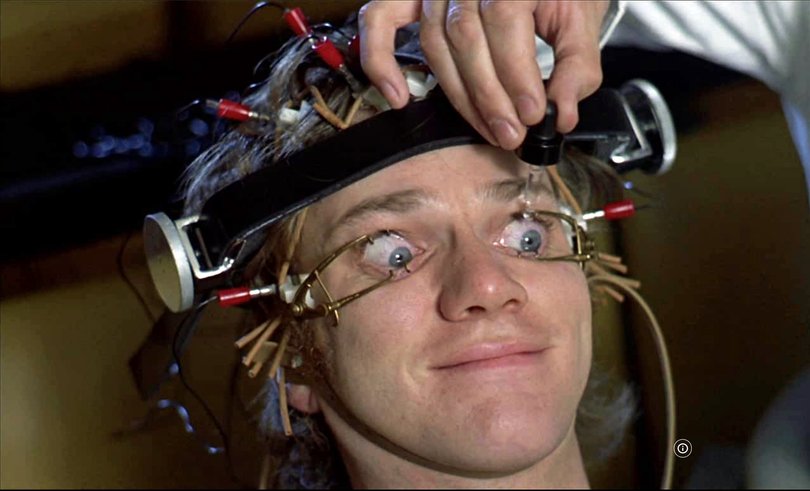 A Clockwork Orange by Stanley Kubrick.