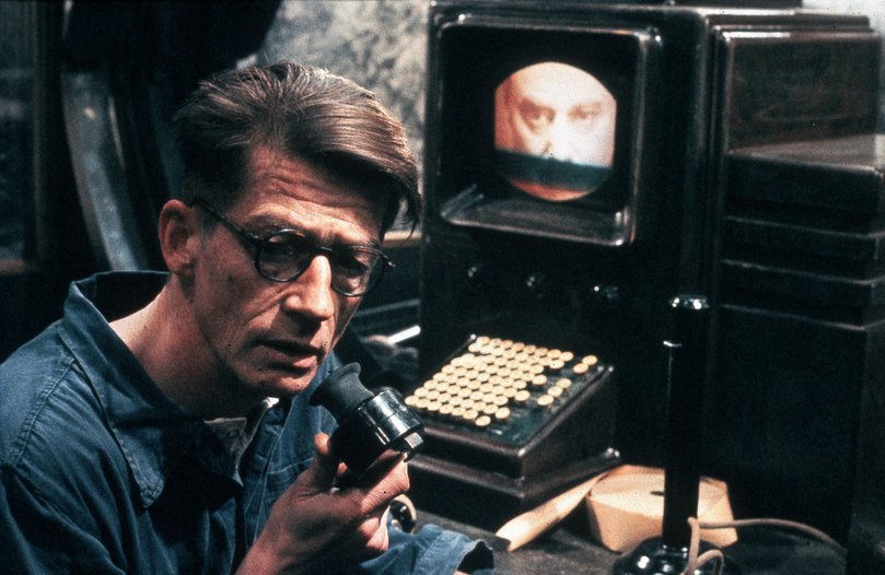 John Hurt as Winston Smith.