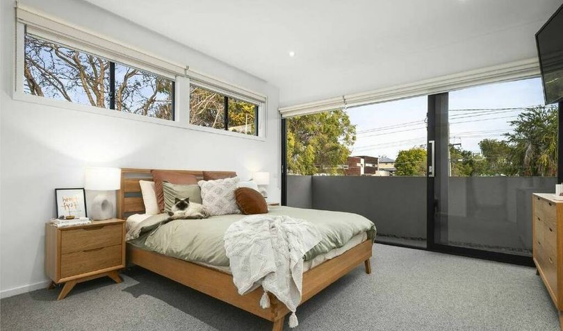 The master bedroom.