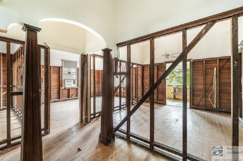 Stunning timber features internally at the house located at 12 Simmons Street, North Lismore.