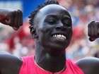 Gout Gout wins the 200m at the Golden Spike meet.