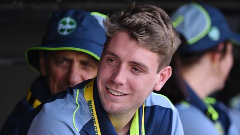 Australia's Cameron Green is set for a lengthy stint in the No.3 batting position.