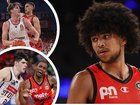 Lachlan Olbrich, Alex Toohey and Izan Almansa are all hoping to hear their name read out at the NBA Draft over the coming days.