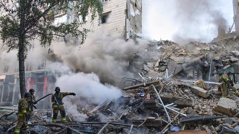 Last week, one weapon stood out in the rubble of a Ukrainian building struck by another Russian attack.