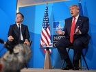 President Donald Trump (R) and NATO Secretary General Mark Rutte. Mr Trump likened the US’ strikes on Iran to Hiroshima. 