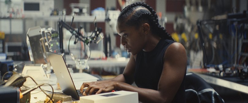Dominique Thorne as Riri Williams.