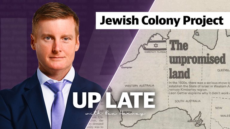 Ben Harvey outlines the bizarre World War 2 plan to make Israel part of Australia.
