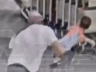 A man captured on camera picking up a random child and throwing him onto the ground at a Moscow airport has made a chilling admission about his actions.