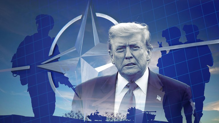 US President Donald Trump has thrown his support behind NATO.