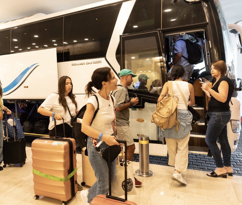 An Australian Government assisted-departure flight has transported 119 Australians and family members from Tel Aviv.
