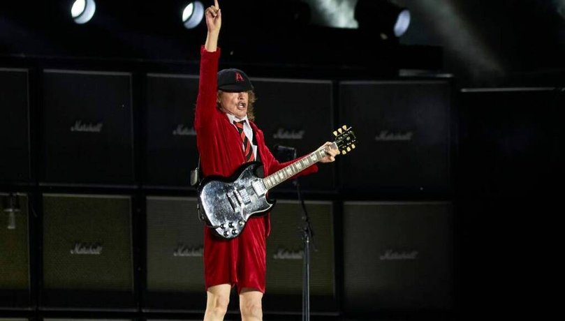 Angus Young. Picture: Shutterstock