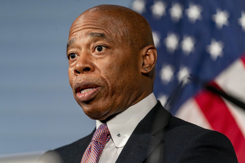 New York City Mayor Eric Adams.